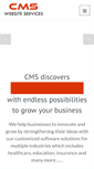 Mobile Screenshot of cmswebsiteservices.com